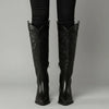 Women's Black Western Cowboy Boots