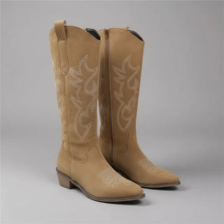 Women's Leather Western Boots