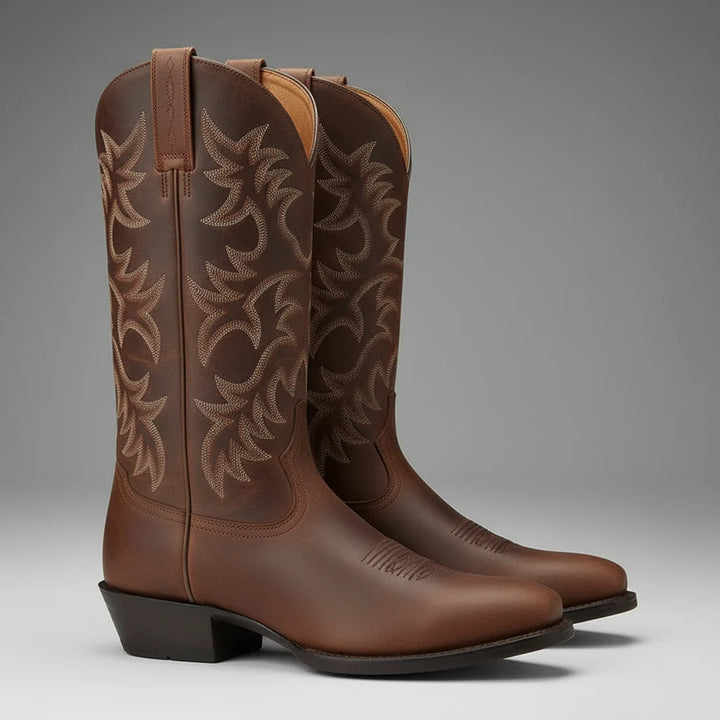 Women's Embroidered Western Cowboy Boots