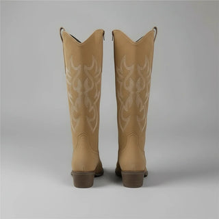 Women's Leather Western Boots