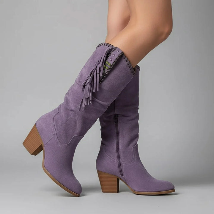 Women's Embroidered Cowboy Boots