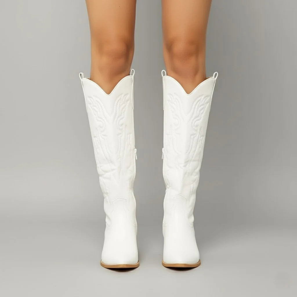 Women's Western Fringe Cowboy Boots